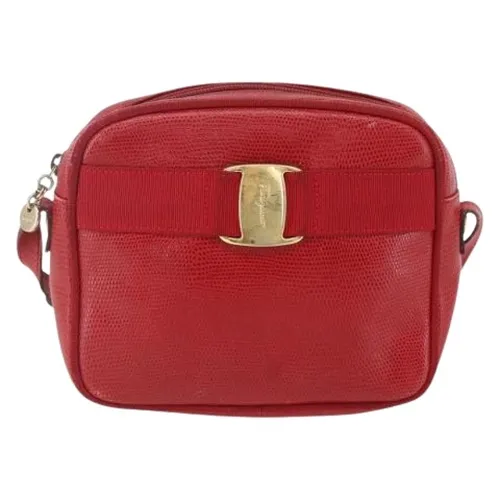 Pre-owned > Pre-owned Bags > Pre-owned Cross Body Bags - - Salvatore Ferragamo Pre-owned - Modalova