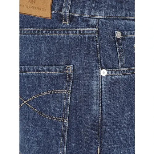 Jeans > Slim-fit Jeans - - Brunello Cucinelli - Modalova