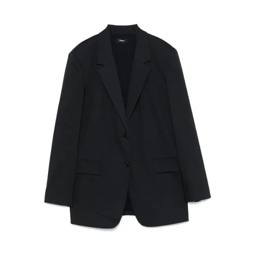 Theory - Jackets > Blazers - Gray - Theory - Modalova