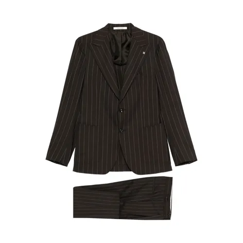 Suits > Suit Sets > Single Breasted Suits - - Tagliatore - Modalova