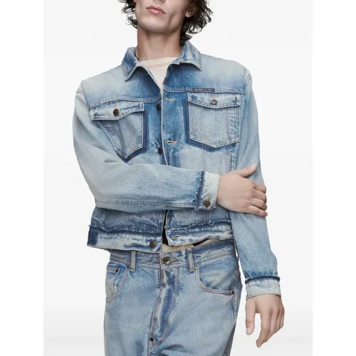 Jackets > Denim Jackets - - Maison Margiela - Modalova