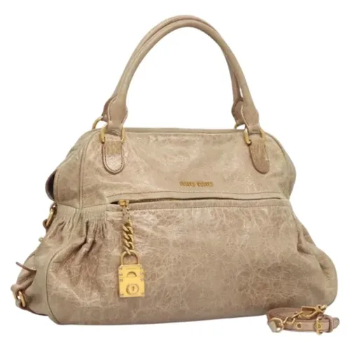 Pre-owned > Pre-owned Bags > Pre-owned Handbags - - Miu Miu Pre-owned - Modalova