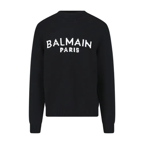 Knitwear > Round-neck Knitwear - - Balmain - Modalova