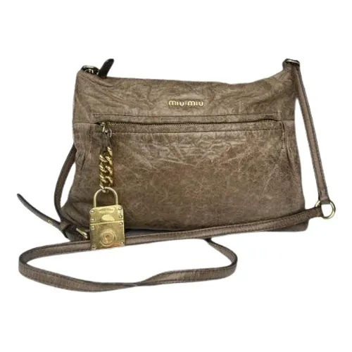 Pre-owned > Pre-owned Bags > Pre-owned Cross Body Bags - - Miu Miu Pre-owned - Modalova