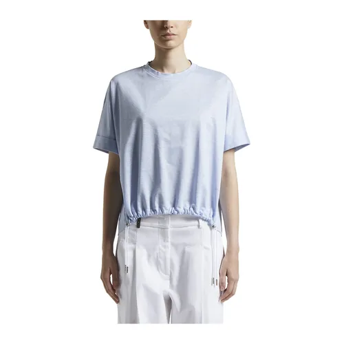 Peserico - Tops > T-Shirts - Blue - Peserico - Modalova