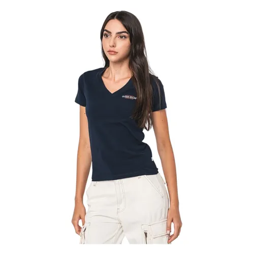 Guess - Tops > T-Shirts - Blue - Guess - Modalova