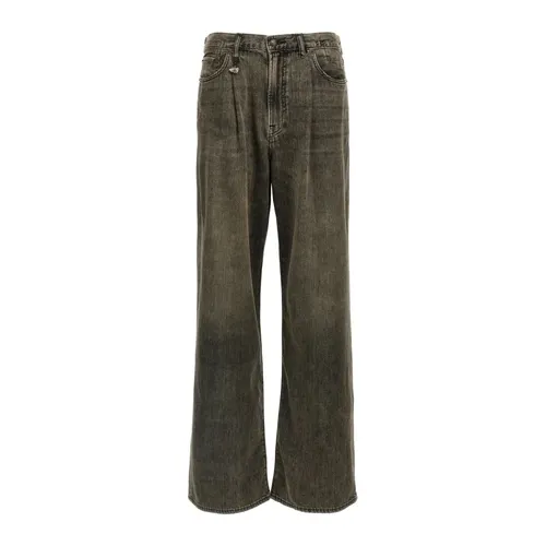 R13 - Jeans > Wide Jeans - Gray - R13 - Modalova