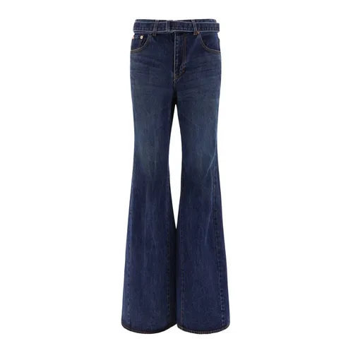 Jeans > Flared Jeans - - Sacai - Modalova