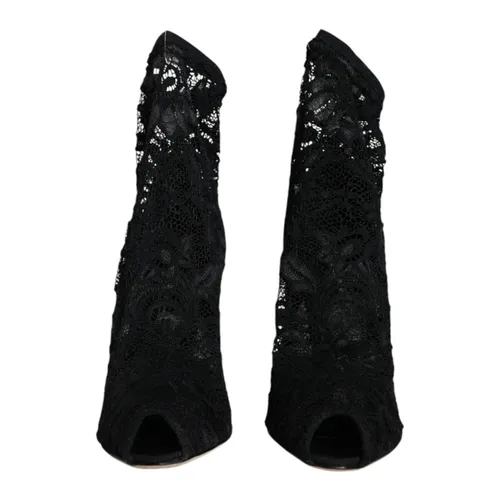 Shoes > Boots > Heeled Boots - - Dolce & Gabbana - Modalova
