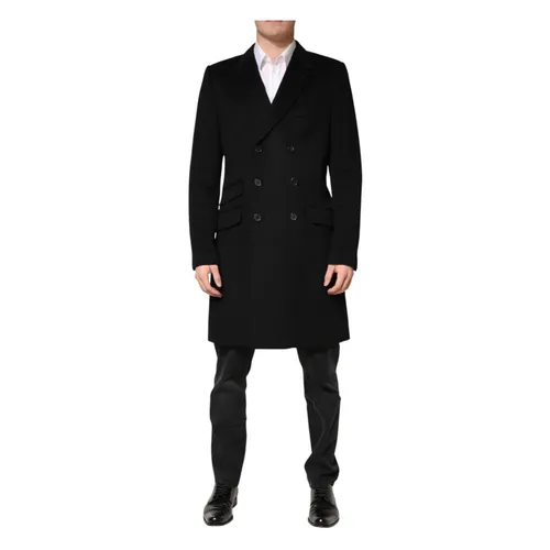 Coats > Double-Breasted Coats - - Dolce & Gabbana - Modalova