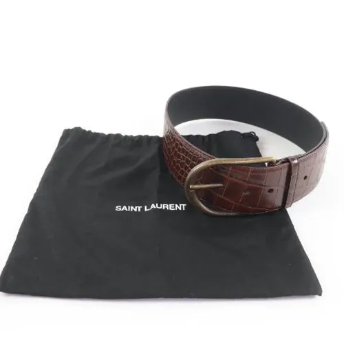 Pre-owned > Pre-owned Accessories > Pre-owned Belts - - Yves Saint Laurent Vintage - Modalova