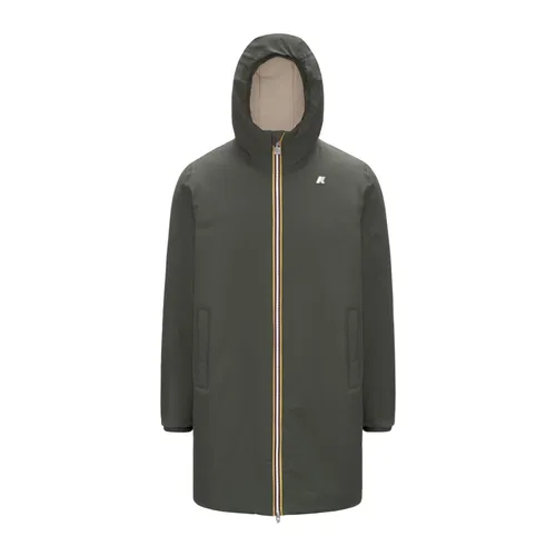 K-Way - Coats > Parkas - Green - K-Way - Modalova