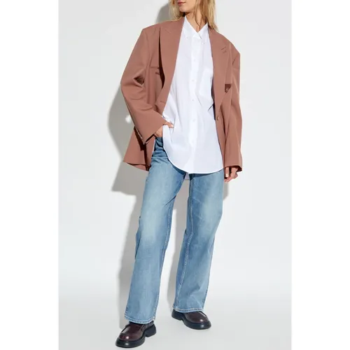 Jeans > Straight Jeans - - Ganni - Modalova