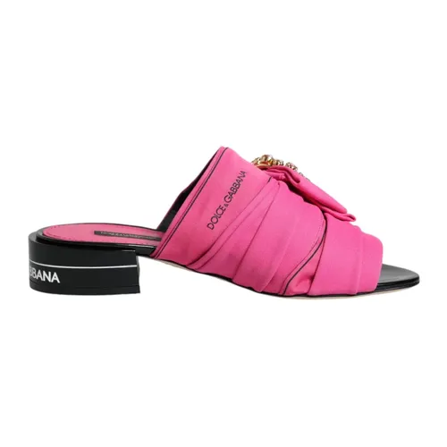 Shoes > Heels > Heeled Mules - - Dolce & Gabbana - Modalova