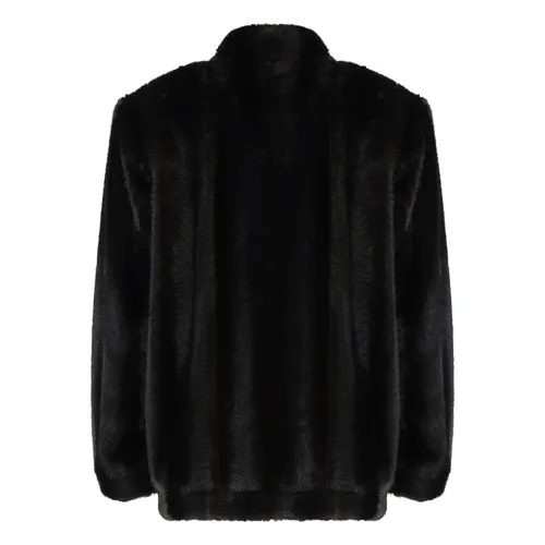 Jackets > Faux Fur & Shearling Jackets - - MM6 Maison Margiela - Modalova