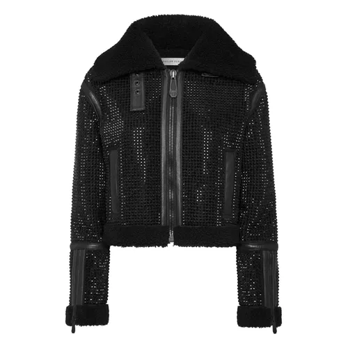 Jackets > Faux Fur & Shearling Jackets - - Philipp Plein - Modalova