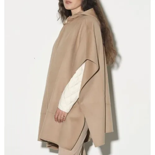 Kaos - Jackets > Capes - Brown - Kaos - Modalova