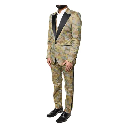 Suits > Suit Sets > Single Breasted Suits - - Dolce & Gabbana - Modalova
