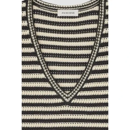 Knitwear > V-neck Knitwear - - Anine Bing - Modalova