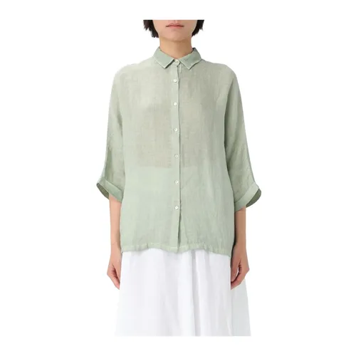 Blouses & Shirts > Shirts - - 120% Lino - Modalova