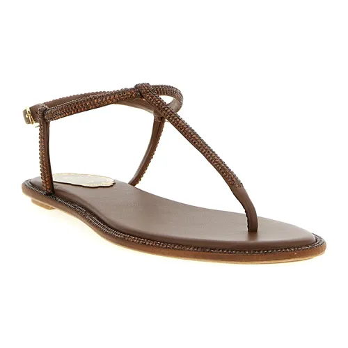 Shoes > Sandals > Flat Sandals - - René Caovilla - Modalova