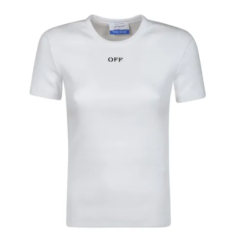 Off - Tops > T-Shirts - - Off White - Modalova