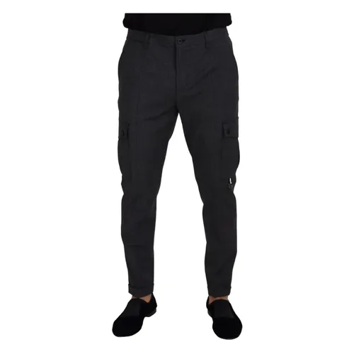Trousers > Slim-fit Trousers - - Dolce & Gabbana - Modalova