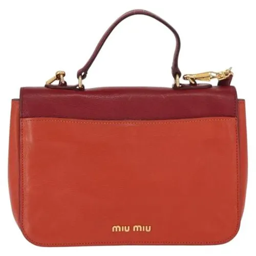 Pre-owned > Pre-owned Bags > Pre-owned Handbags - - Miu Miu Pre-owned - Modalova