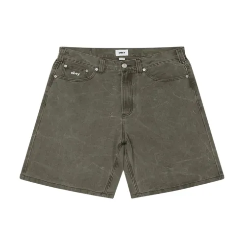 Shorts > Denim Shorts - - Obey - Modalova