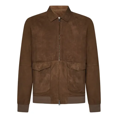 Jackets > Leather Jackets - - Franzese Collection - Modalova