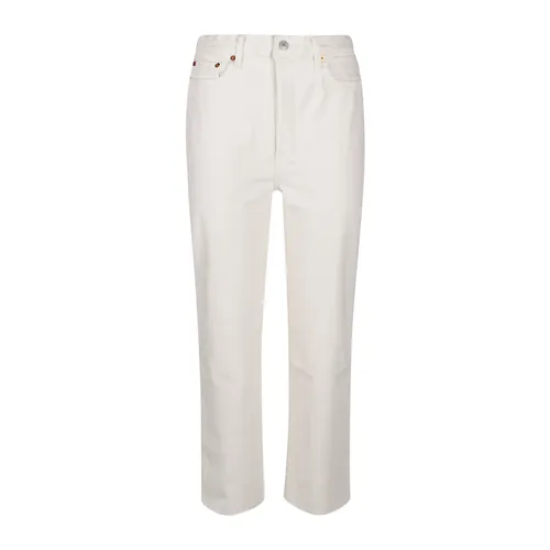 Trousers > Straight Trousers - - Re/Done - Modalova