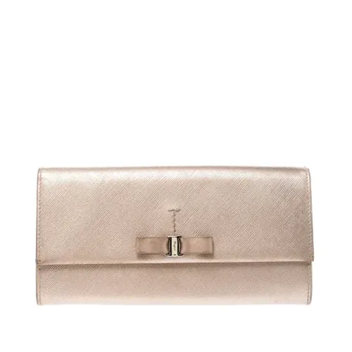Pre-owned > Pre-owned Accessories > Pre-owned Wallets - - Salvatore Ferragamo Pre-owned - Modalova