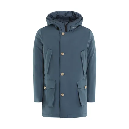 Woolrich - Coats > Parkas - Blue - Woolrich - Modalova