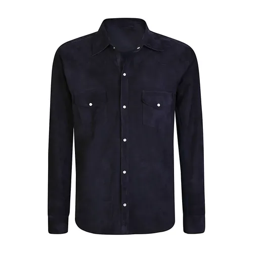 Jackets > Leather Jackets - - Eleventy - Modalova
