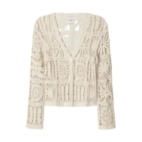 Knitwear > Cardigans - - Pepe Jeans - Modalova