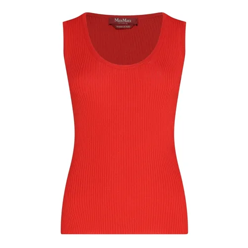 Tops > Sleeveless Tops - - Max Mara Studio - Modalova