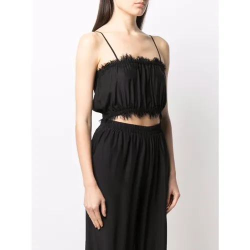Tops > Sleeveless Tops - - Gold Hawk - Modalova