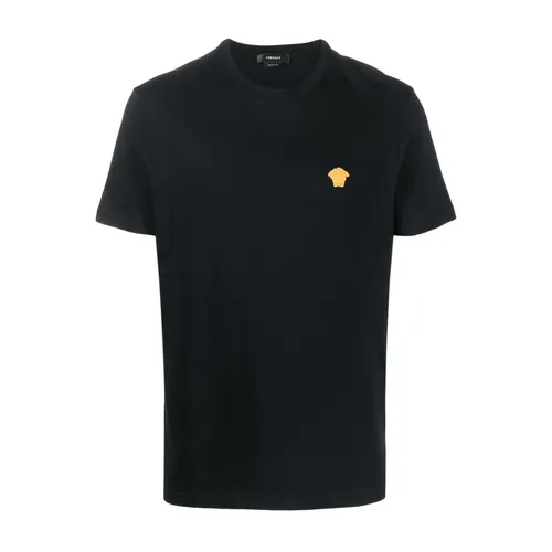 Versace - Tops > T-Shirts - Black - Versace - Modalova