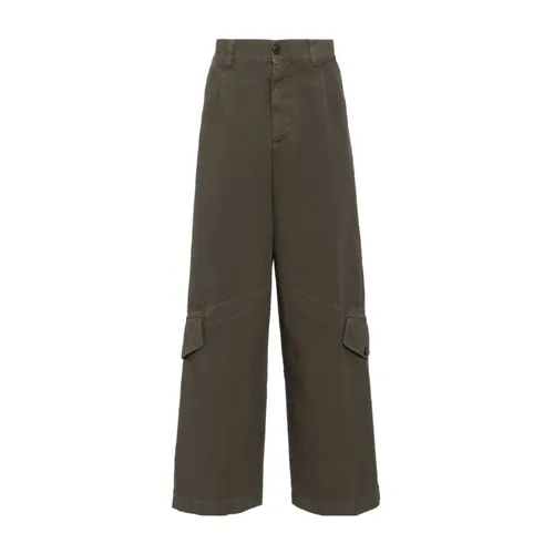 Trousers > Straight Trousers - - Dries Van Noten - Modalova