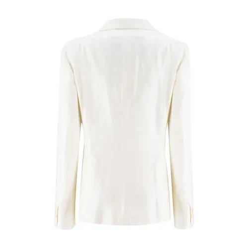 Kiton - Jackets > Blazers - White - Kiton - Modalova