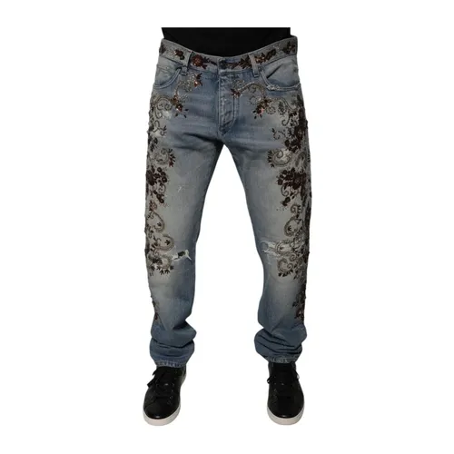 Jeans > Straight Jeans - - Dolce & Gabbana - Modalova