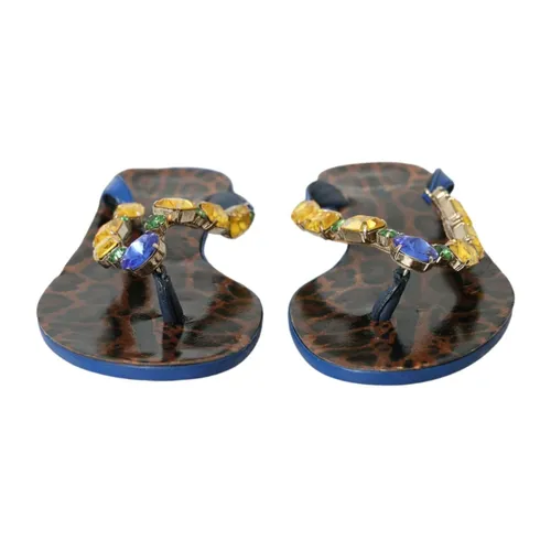 Shoes > Flip Flops & Sliders > Flip Flops - - Dolce & Gabbana - Modalova