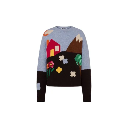 Knitwear > Round-neck Knitwear - - Moschino - Modalova