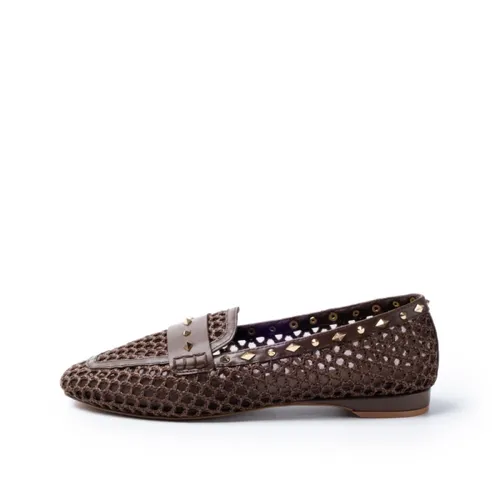 Shoes > Flats > Loafers - - Emanuelle Vee - Modalova