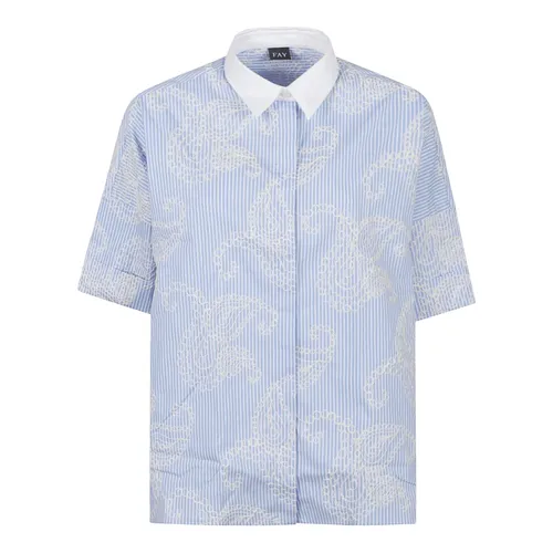 Blouses & Shirts > Shirts - - Fay - Modalova