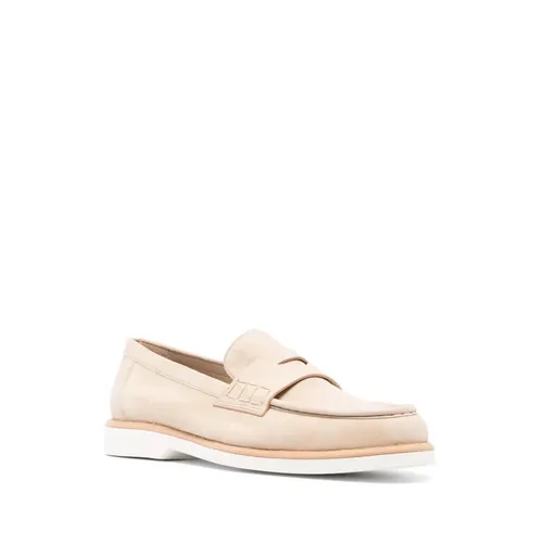 Shoes > Flats > Loafers - - Santoni - Modalova