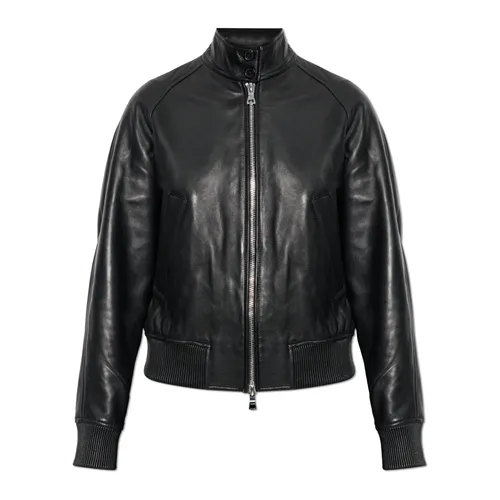 Jackets > Leather Jackets - - Officine Générale - Modalova