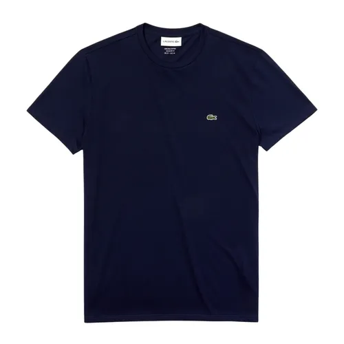 Lacoste - Tops > T-Shirts - Blue - Lacoste - Modalova