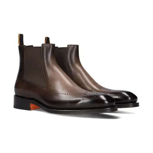 Shoes > Boots > Chelsea Boots - - Santoni - Modalova