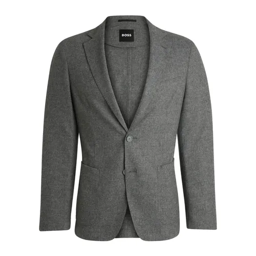 Hugo - Jackets > Blazers - Gray - Hugo - Modalova